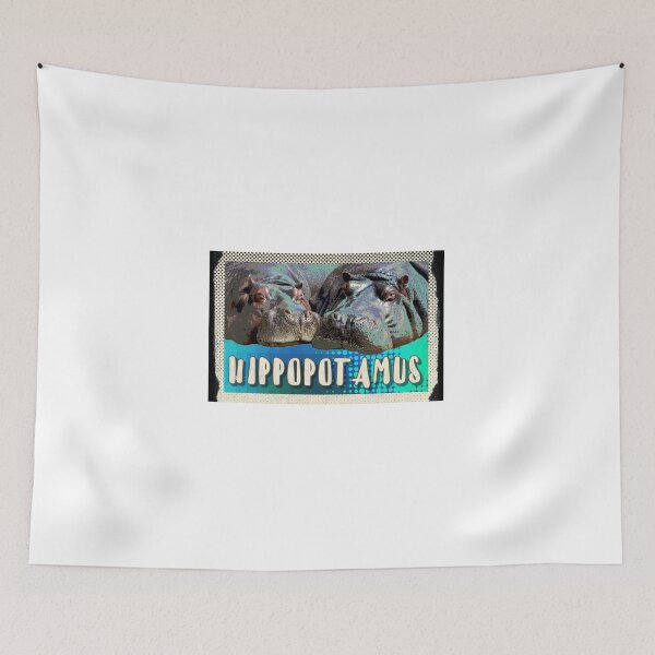 Item preview, Lazy Daisy Hippopotamus designed and sold by dpenn.