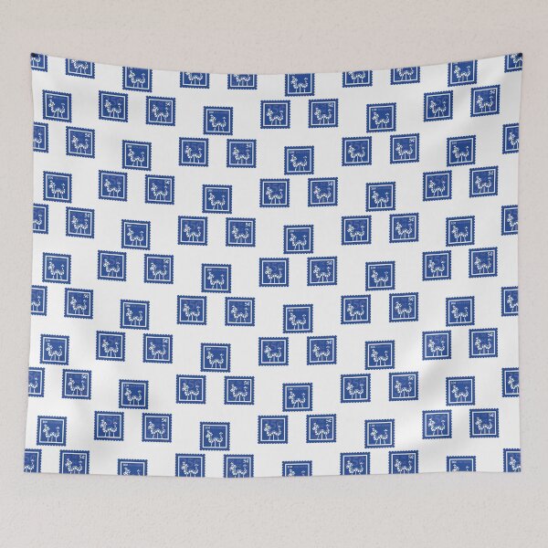 Item preview, Chinese | Royal Blue & White Stamps | College Mandarin Language Major | Foreign Relations Graduate School Class | International Translator Job | University Degree Minor | StampHeed 006 designed and sold by StampHeed.