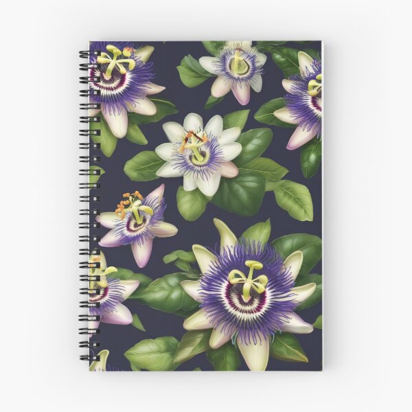 Item preview, Passion Flower Passiflora Incarnata Scientific Botanical Herbal Medicine Allover Pattern designed and sold by DreamCraze.