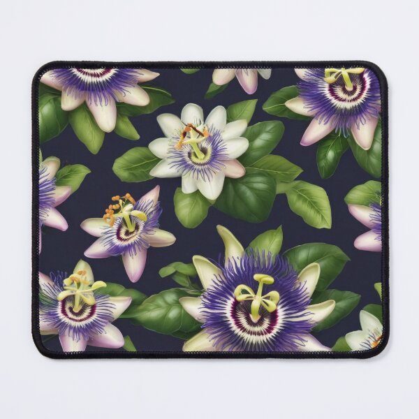 Item preview, Passion Flower Passiflora Incarnata Scientific Botanical Herbal Medicine Allover Pattern designed and sold by DreamCraze.