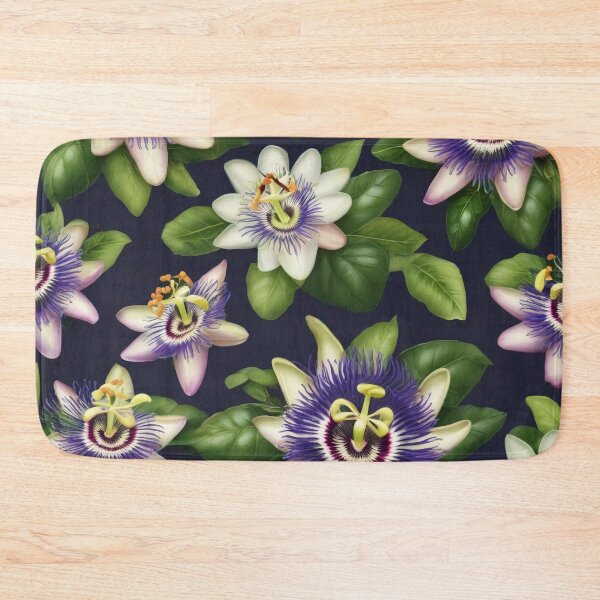 Item preview, Passion Flower Passiflora Incarnata Scientific Botanical Herbal Medicine Allover Pattern designed and sold by DreamCraze.