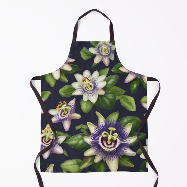 Item preview, Passion Flower Passiflora Incarnata Scientific Botanical Herbal Medicine Allover Pattern designed and sold by DreamCraze.
