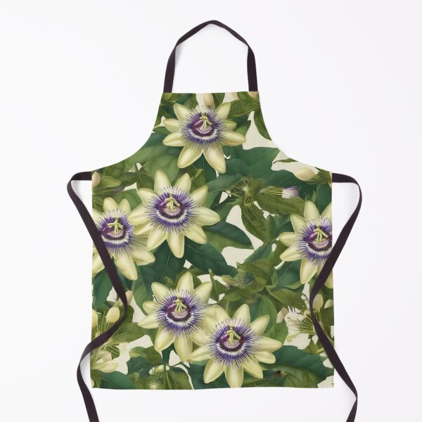 Item preview, Passion Flower Passiflora Herbal Medicine Wildflower Botanical Allover Pattern designed and sold by DreamCraze.