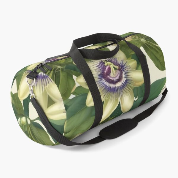 Item preview, Passion Flower Passiflora Herbal Medicine Wildflower Botanical Allover Pattern designed and sold by DreamCraze.