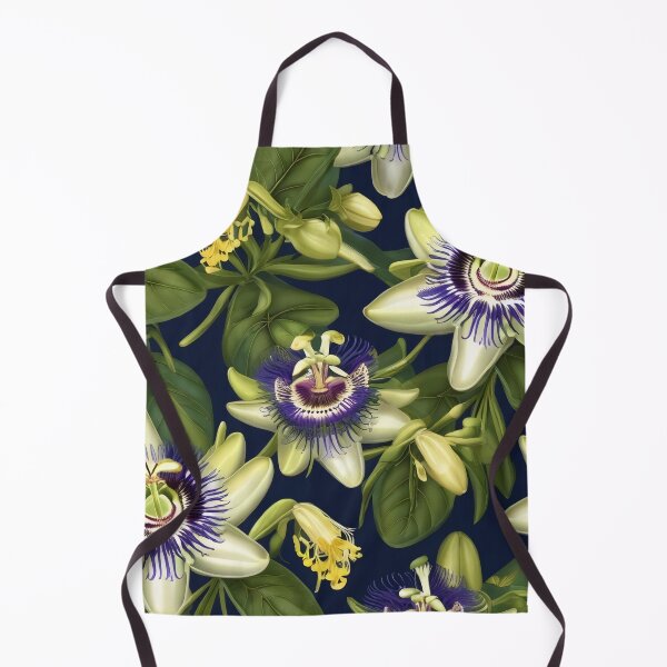 Item preview, Passiflora Incarnata Passion Flower Medicinal Herbs and Botanical Science Allover Pattern designed and sold by DreamCraze.