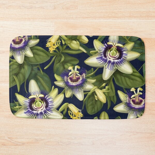 Item preview, Passiflora Incarnata Passion Flower Medicinal Herbs and Botanical Science Allover Pattern designed and sold by DreamCraze.