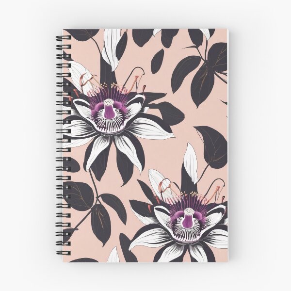 Item preview, Passion Flower Passiflora Incarnata Rose-Colored Girly Herbal Medicine Allover Pattern designed and sold by DreamCraze.