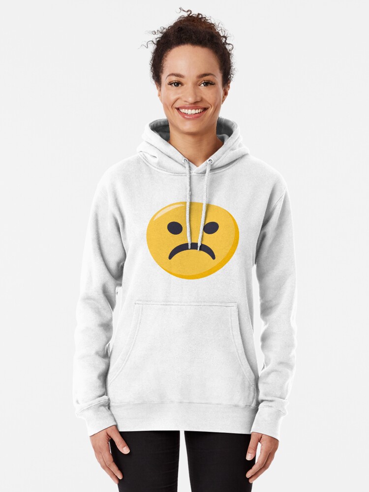 Frowny shop face hoodie