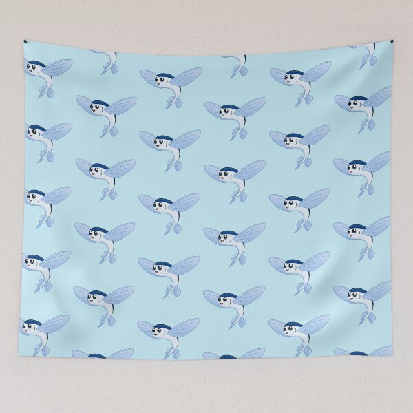 Item preview, Cute Flying Fish designed and sold by Phloxy-Fables.