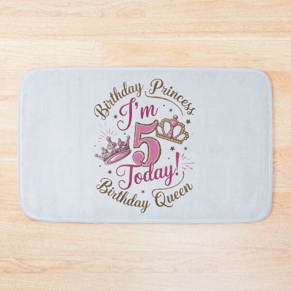 Item preview, I'm 5 today Girls designed and sold by SignumShop.
