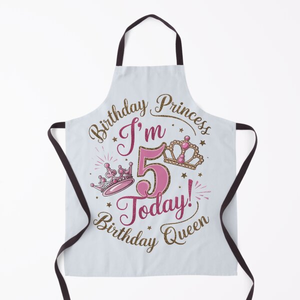 Item preview, I'm 5 today Girls designed and sold by SignumShop.