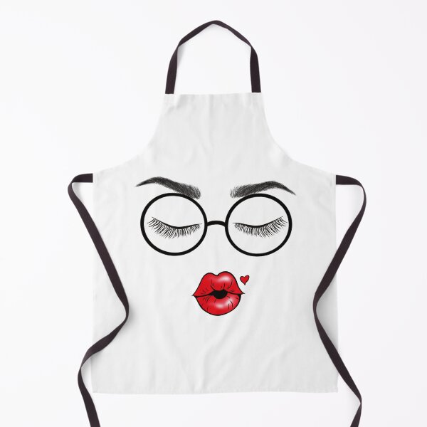 Item preview, Glasses eyes and red lips kiss designed and sold by Mermaidssparkle.