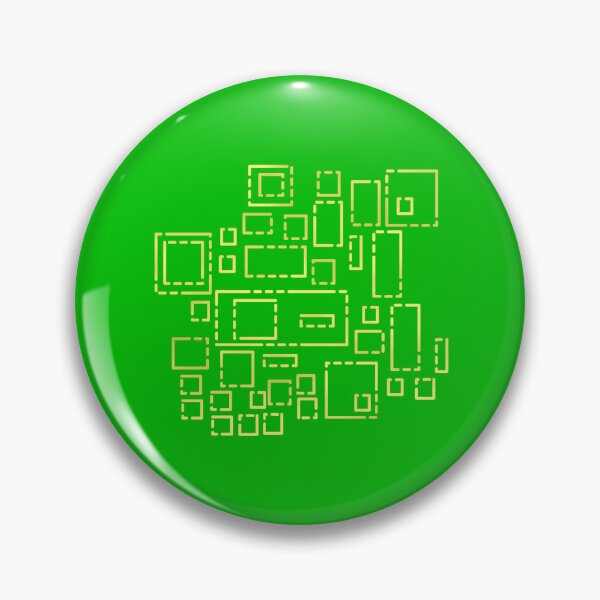 Item preview, Gold Blocks on Bright Green 5748 designed and sold by Art in My Loft.