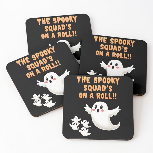 Item preview,  The Spooky Squad Ghosts Happy Halloween designed and sold by Taans-Creation.