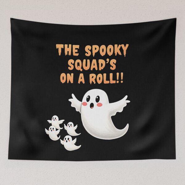 Item preview,  The Spooky Squad Ghosts Happy Halloween designed and sold by Taans-Creation.