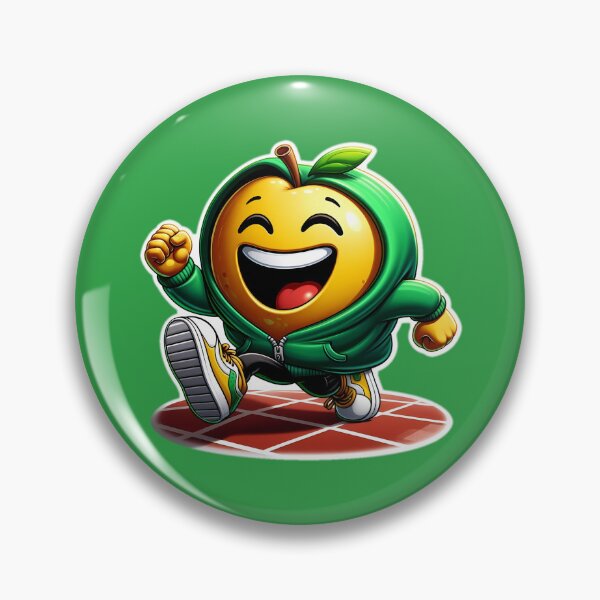 Item preview, Design stickers hilarious Yellow Apple 4 designed and sold by P2Genies.