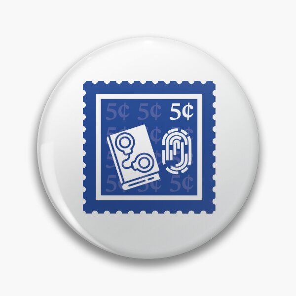 Item preview, Criminology | Royal Blue & White Stamps | College Criminal Justice Major | Forensic Science Graduate School Class | Crime Law Job | University Degree Minor | StampHeed 006 designed and sold by StampHeed.