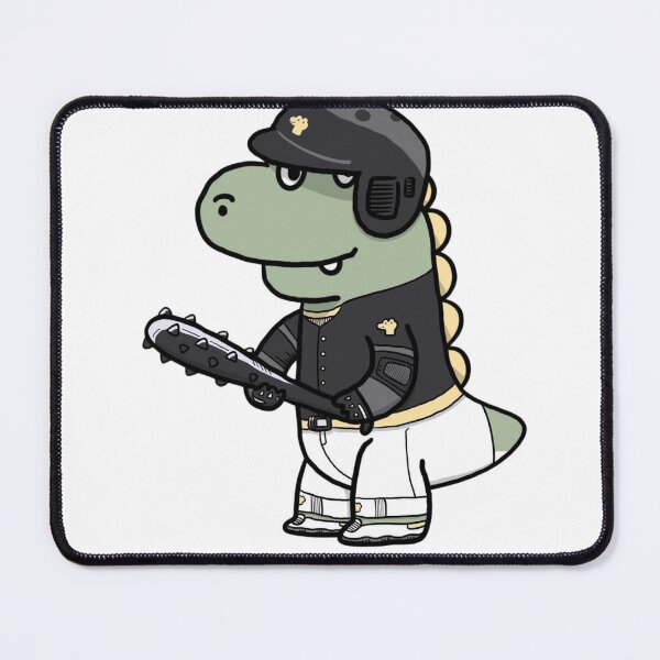 Item preview, Dinosaurs playing baseball designed and sold by AdelinaHari.