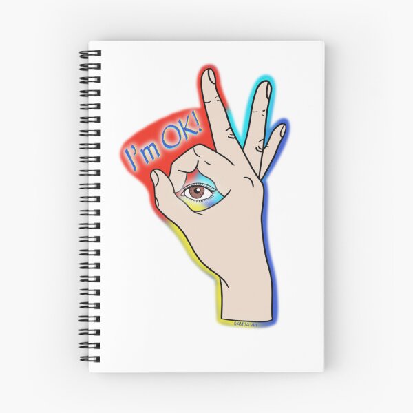 Item preview, Autism Awareness - “I’m OK” Design designed and sold by SAMJA-Art.