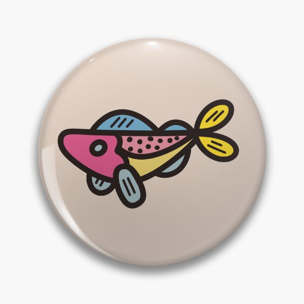 Item preview, Pan Pride Fish designed and sold by echoforest.