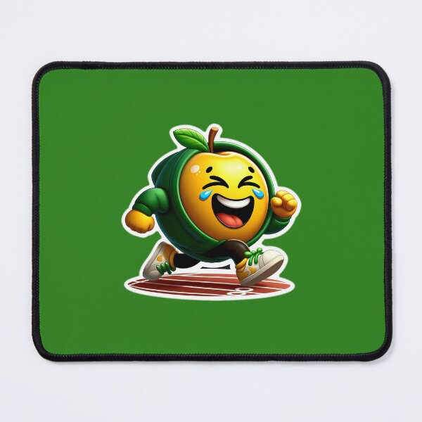 Item preview,  Design stickers hilarious Yellow Apple 5 designed and sold by P2Genies.