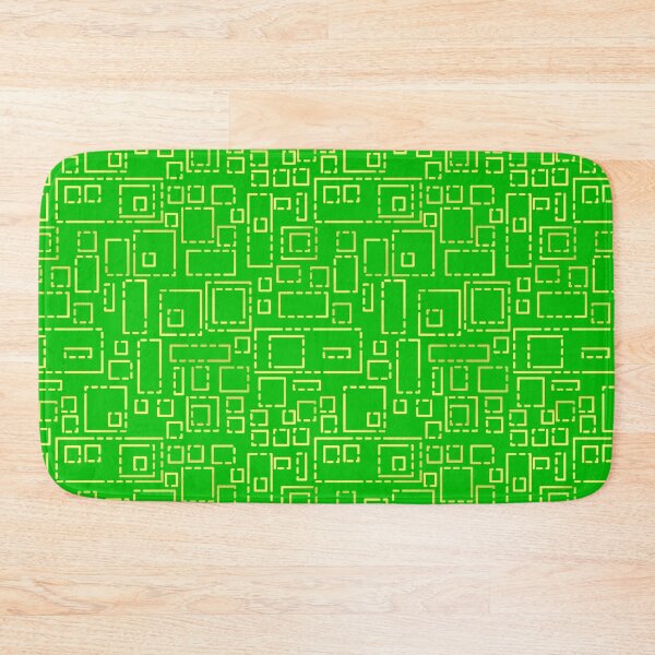Item preview, Gold Blocks on Bright Green 5748 designed and sold by Art in My Loft.