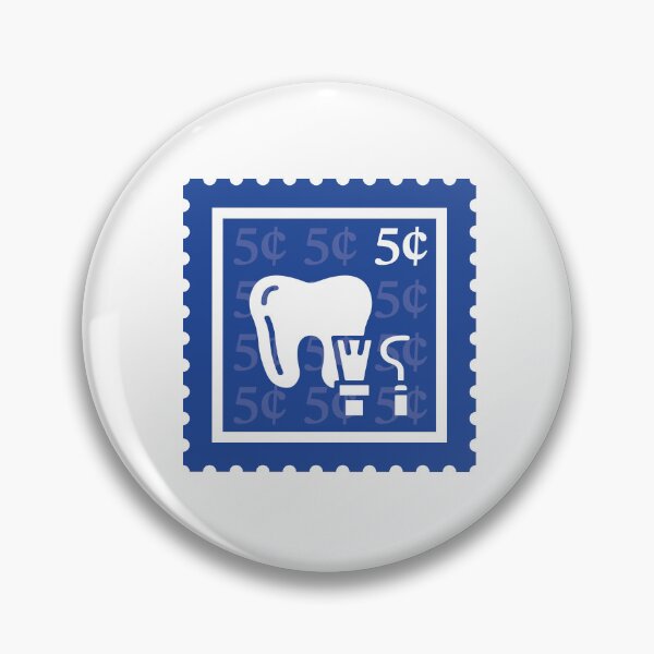 Item preview, Dentistry | Royal Blue & White Stamps | College Dental Hygienist Major | Tooth Hygiene Graduate School Class | Dentist Assistant Job | University Degree Minor | StampHeed 006 designed and sold by StampHeed.