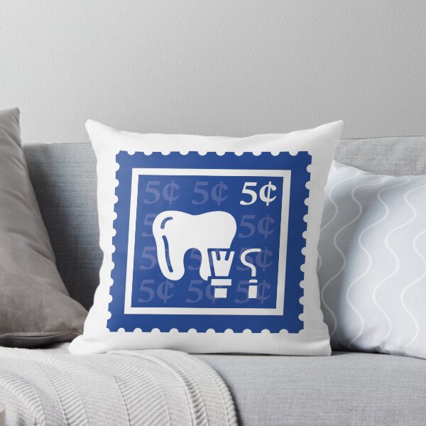 Item preview, Dentistry | Royal Blue & White Stamps | College Dental Hygienist Major | Tooth Hygiene Graduate School Class | Dentist Assistant Job | University Degree Minor | StampHeed 006 designed and sold by StampHeed.