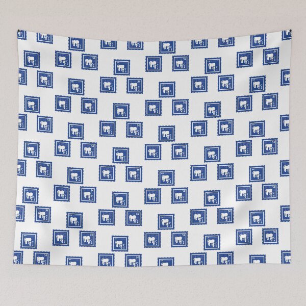 Item preview, Dentistry | Royal Blue & White Stamps | College Dental Hygienist Major | Tooth Hygiene Graduate School Class | Dentist Assistant Job | University Degree Minor | StampHeed 006 designed and sold by StampHeed.