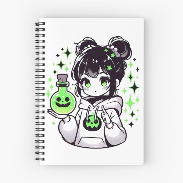 Item preview, Glow Potion Girl – Bangsbun's Halloween Brew designed and sold by bangsbun.
