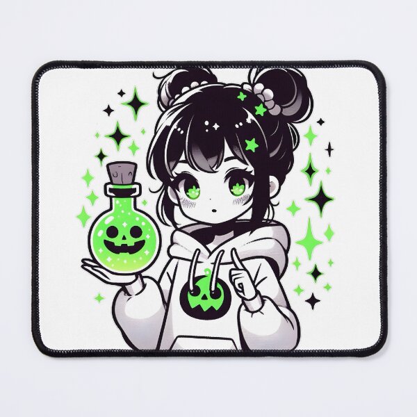 Item preview, Glow Potion Girl – Bangsbun's Halloween Brew designed and sold by bangsbun.