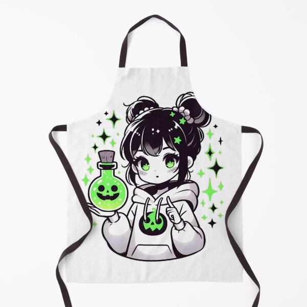 Item preview, Glow Potion Girl – Bangsbun's Halloween Brew designed and sold by bangsbun.