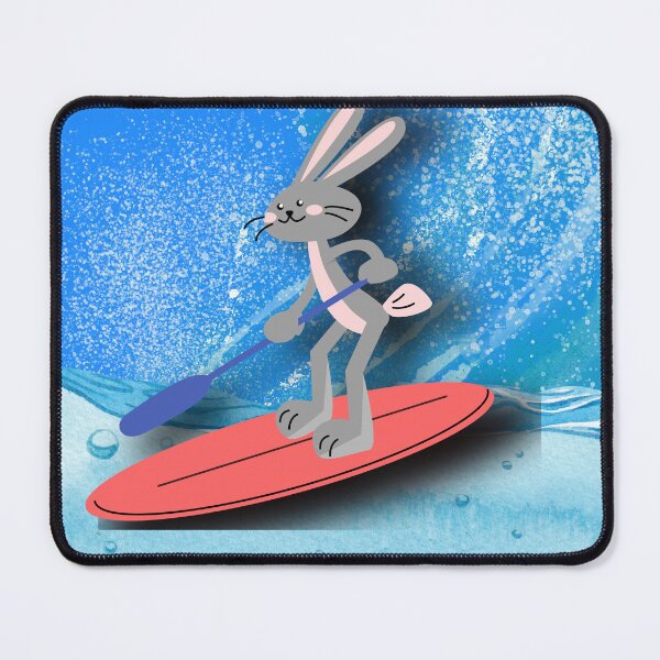 Item preview, Paddle Board Bunny designed and sold by IbrahimArt2.