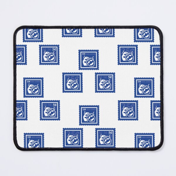 Item preview, Drama | Royal Blue & White Stamps | College Theater Art Major | Musical Theatre Graduate School Class | Actor Actress Job | University Degree Minor | StampHeed 006 designed and sold by StampHeed.