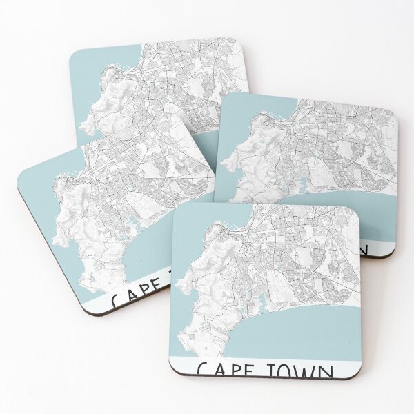 Item preview, Cape Town City Map designed and sold by TravelWish.
