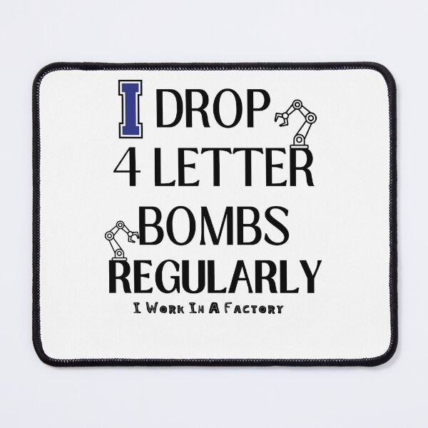 Item preview, i drop 4 letter bombs regularly designed and sold by SellingStuff91.