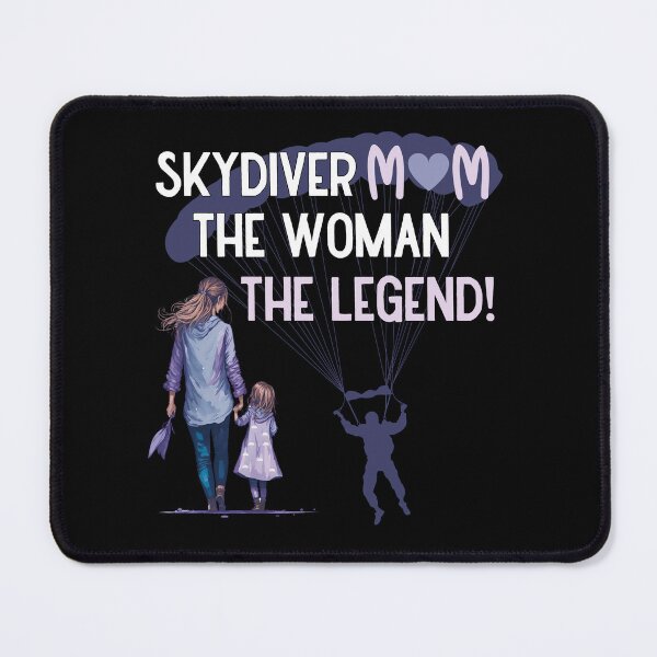 Item preview, Skydiving mom - the women the legend designed and sold by youraircraftart.