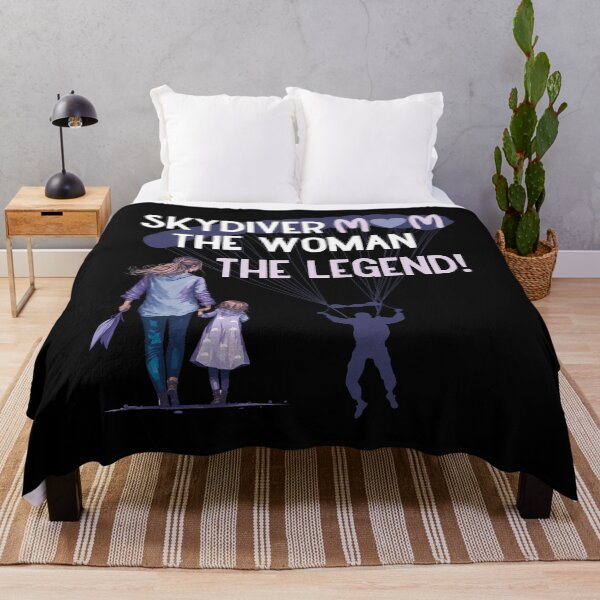 Item preview, Skydiving mom - the women the legend designed and sold by youraircraftart.