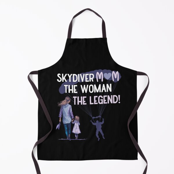 Item preview, Skydiving mom - the women the legend designed and sold by youraircraftart.
