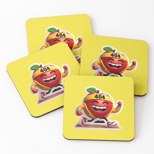 Item preview, Design stickers hilarious running red Apple 3 designed and sold by P2Genies.