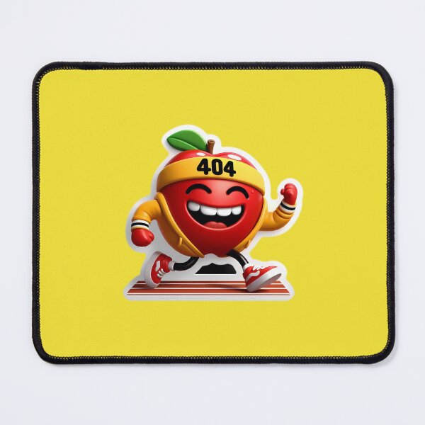 Item preview, Design stickers hilarious running red Apple 3 designed and sold by P2Genies.