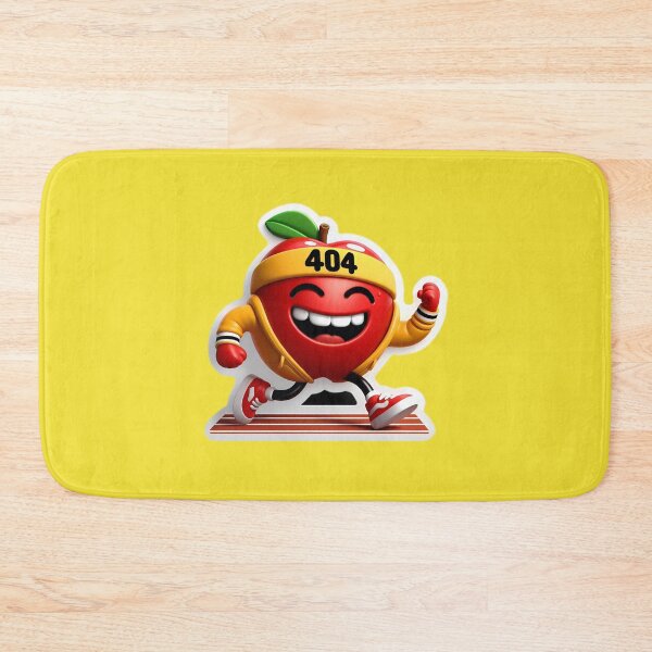 Item preview, Design stickers hilarious running red Apple 3 designed and sold by P2Genies.