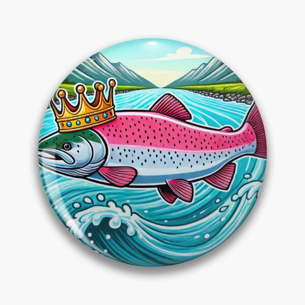 Item preview, Chinook Salmon designed and sold by I-TimeCrafted.