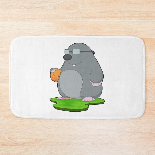 Item preview, Mole Basketball player Basketball designed and sold by Snabdesign84.