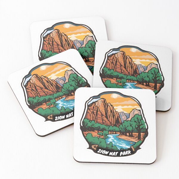 Item preview, Zion National Park Sticker designed and sold by haley hutchinson.