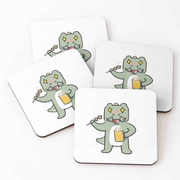 Item preview, Beer drinking dinosaur designed and sold by AdelinaHari.