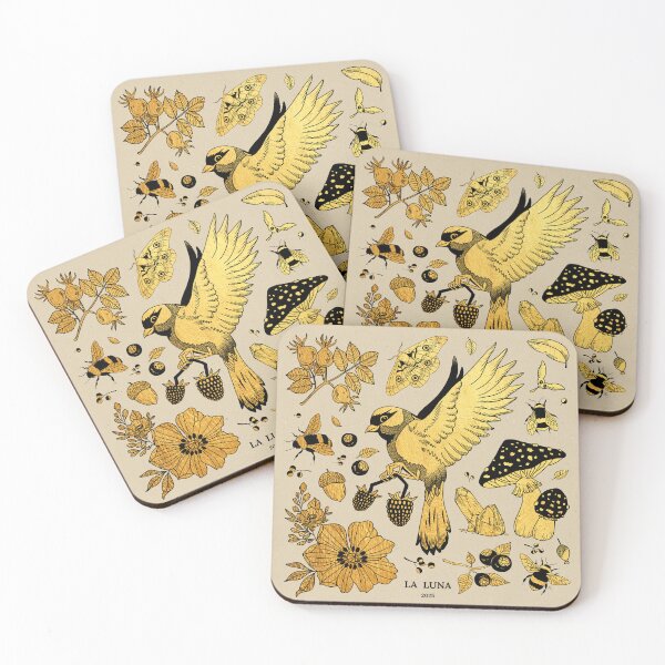 Item preview, 2025 Golden Botanical Moon Calendar designed and sold by Alika's  Garden.