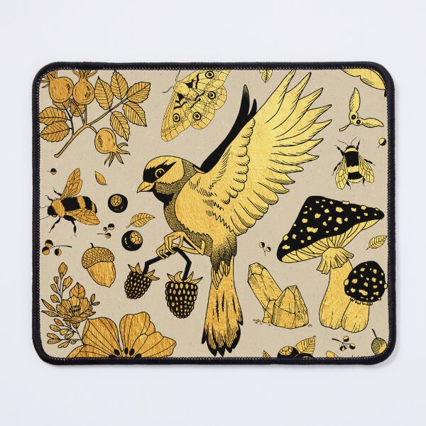 Item preview, 2025 Golden Botanical Moon Calendar designed and sold by Alika's Garden.