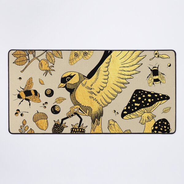 Item preview, 2025 Golden Botanical Moon Calendar designed and sold by Alika's Garden.