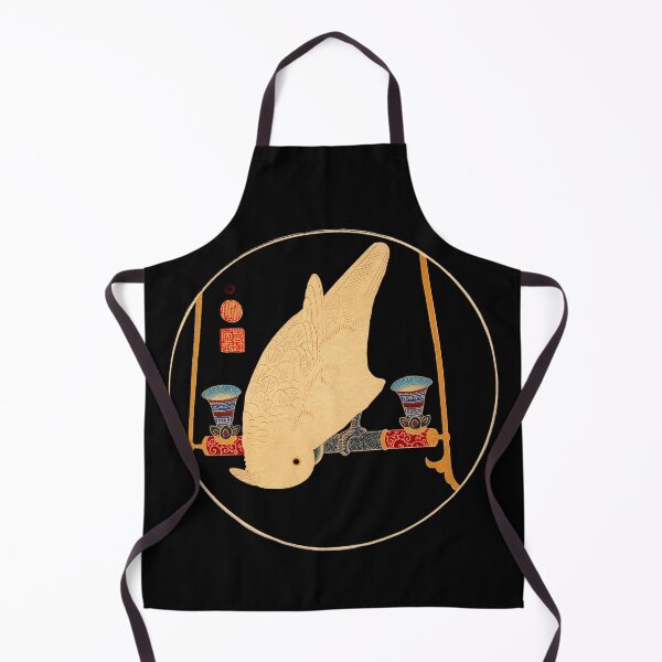 Item preview, White Macaw Japan 1900 Ito Jakuchu designed and sold by RocketshipRetro.